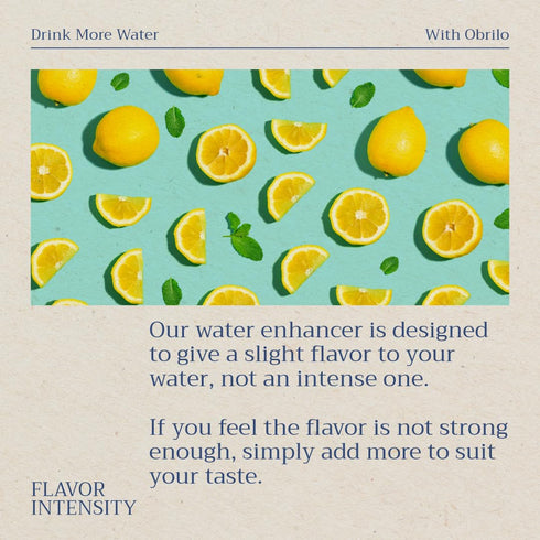 2.0 oz 10 10 Pack) Obrilo Water Enhancer Liquid Flavoring Drops - ZERO Sugar/Calorie, Dye Free, Naturally Flavored