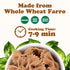 1.1 lb (Pack 4) Food to Live - Organic Farro Farfalle Pasta, of - Italian Whole Wheat and Non-GMO Bow-tie Pasta, Single