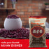 12-Ounce Shirakiku Dark Red Beans | Japanese Vegan Azuki Small Beans | Fiber, Iron Various Calcium & Minerals | Perfect