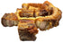 Amba's Quality Cured Products 32oz (2 lbs) Pack Raw Pork Belly (Skin On), Net Weight Vacuum Bag, Ideal