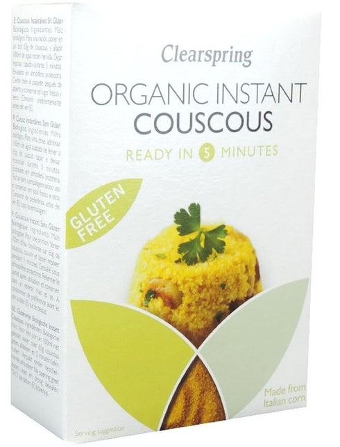 Clearspring Organic & Gluten Free Instant Couscous 200g (Pack of 2)