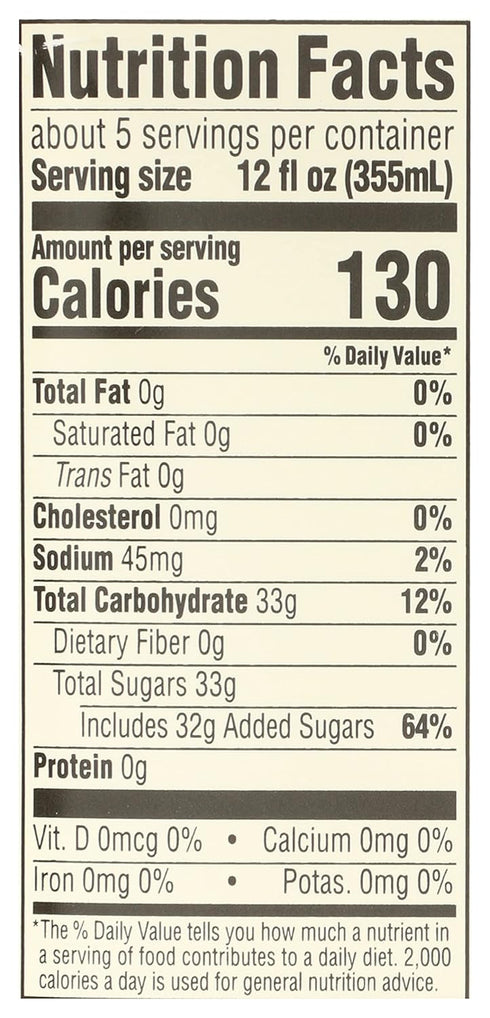 365 64 Oz by Whole Foods Market, Organic Lemonade & Black Tea Blend, Fl