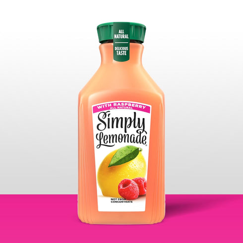 76 oz Simply Lemonade w/Raspberry Bottle, bottle