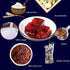 TOEISUXA 340g/11.99oz, (1pc) Red Fermented Bean Curd, Chinese Red Bean Curd, Fermented Tofu Cubes for Hot Pot