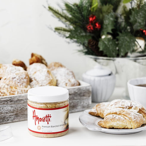1 lb, 16.0 Amoretti - Premium Blanched Almond Paste Ounce