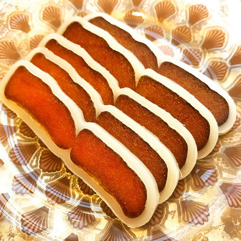 4.2oz French/Tunisian Style - Kosher-Authentic-Traditional-Waxed "Boutargue Classique" - Approx