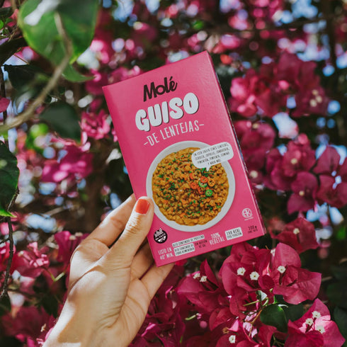 200 (7.05 oz) Mol Lentil Stew Mix g Dehydrated Vegan Lentil Soup Blend, High Protein & Fiber, No Added Salt, Gluten