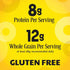Crme,8g Size,15 oz,(Pack 2) Cheerios Protein Cereal,Cookies and Protein,Family