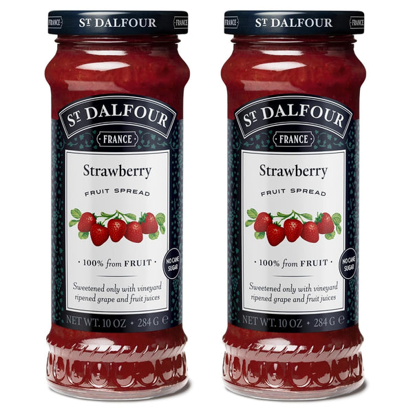 St. Dalfour Strawberry Fruit Spread - 10oz - 100% from Fruit, No