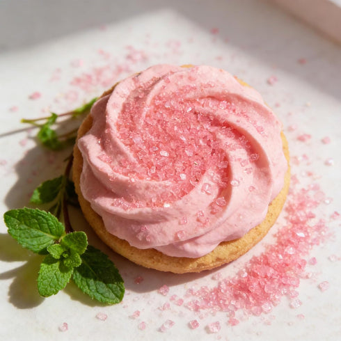 (150g/5.3oz) Twisweet Pink Sprinkles, Edible Sanding Sugar Crystals for Cake Decorating, Extra Fine Candy Sprinkles