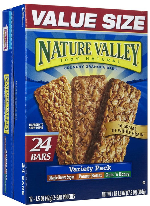 Nature Valley Crunchy Granola Bars, Variety Pack - 0 - 17.8 oz