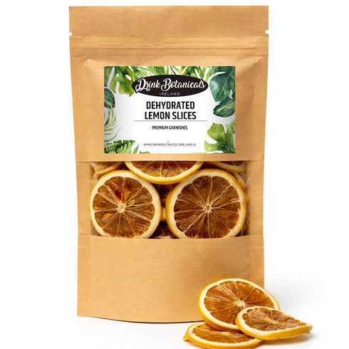 Dehydrated Lemon Slices Wheels | 17+ Slices | 100% Natural | 1.41