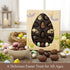 20 60% 7 oz Andy Anand Praline-Filled Chocolate Eggs Gift Box - Pieces, Cacao European Chocolate with Creamy Hazelnut