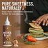 100% 2 oz Organic Monk Fruit Liquid Sweetener Drops, Pure Extract, Zero Sugar & No Erythritol, Original Flavor Liquid