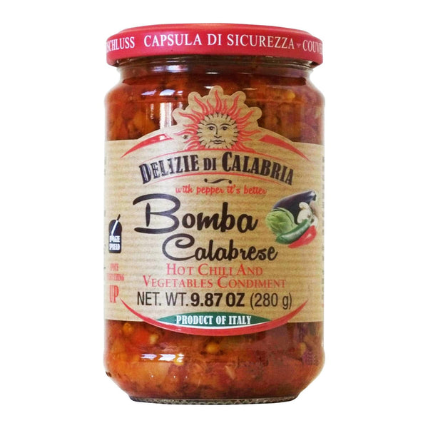 Bomba Calabrese Italian Hot Sauce Spread | Spicy Italian Seasoning Made with