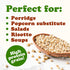 6 Food to Live Organic Great Plains White Sorghum Grain, Pounds Whole Ancient Groats. High Fiber. No-GMO. Raw Milo