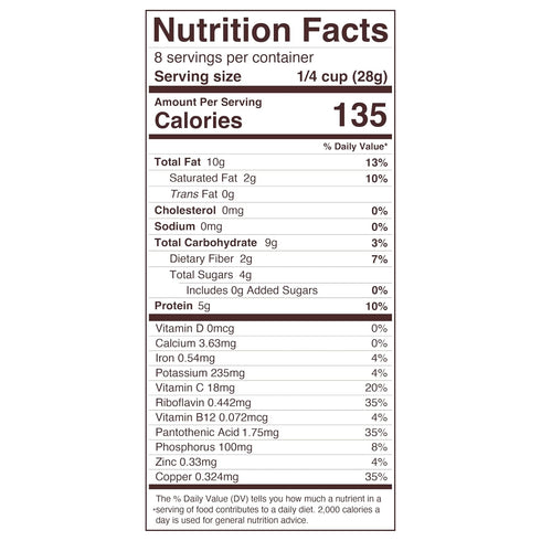 8oz Foods Alive Raisin' the Bar Trail Mix - Organic and Kosher Raisin-Berry Blend of Cashews, Pecans, and Pumpkin Seeds