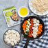 Simmer Pack 7.0oz Pack 4 Saffron Road Sauce Variety | Tikka Masala, Lemongrass Basil, Coconut Curry, and Sweet & Sour |
