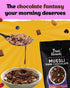 1kg 100% True Elements Dark Chocolate Muesli - Nuts & Muesli, Cereal for Breakfast, Wholegrain