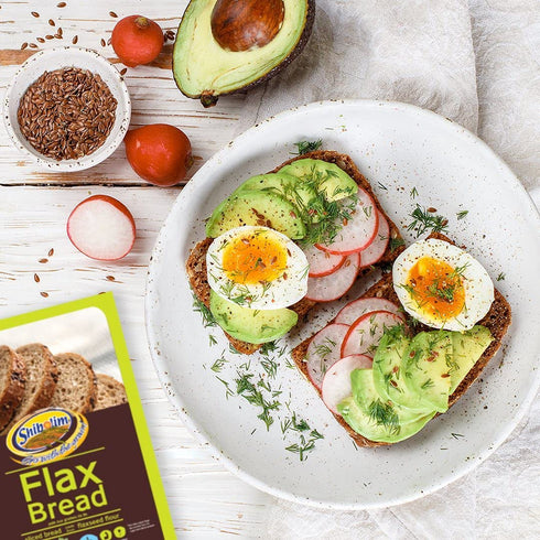 (1 Shibolim FlaxSeed Bread Pound) Low Carb, Zero Net Carbs Per Serving, Keto Friendly, Rich in Fiber & Protein, Vegan