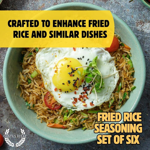 GLP-1 Set Fried Rice Seasoning Collection | Gourmet Spice Blends | Non GMO, No MSG | Made In USA | Small Batch, Hand