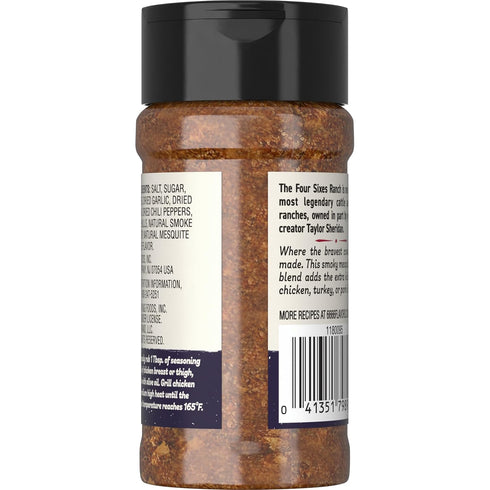 6666 Four Sixes Campfire Seasoning, 3.4 Ounce
