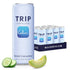 TRIP Lightly Sparkling Adaptogen Drink, Non Alcoholic Drink with Magnesium, Ashwagandha, Lions
