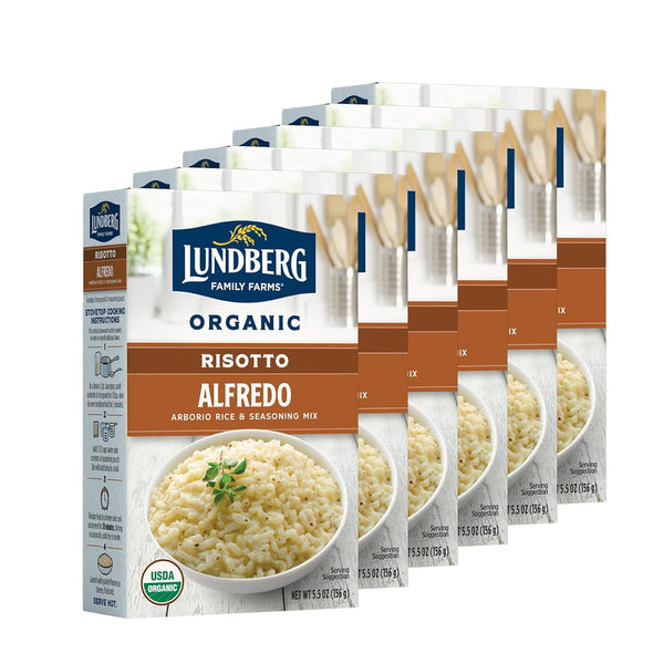 Lundberg Family Farms - Traditional Italian Risotto, Alfredo, Convenient Side Dish, 20