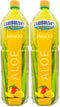 CARIBBEAN RHYTHMS Aloe Vera Drink with Aloe Pulp, Mango, 1.5L (Pack of 2)
