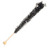 24 Black Rock Candy Sugar Sticks - Black Cherry Flavored - Individually Wrapped Candy Party Favors