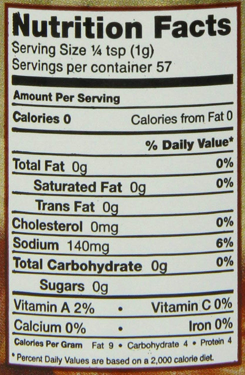 2.6 J&D's Bacon Salt, Original, Ounce, Bacon-Flavored Seasoning Salt, Vegan, Vegetarian, Kosher