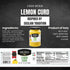 CASA SICILIA GOURMET 13.8 oz (390g), (Pack 1) CASA SICILIA LEMON CURD, Product of Sicily, Italy