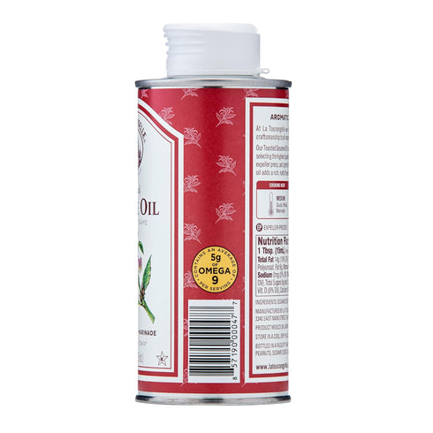 La Tourangelle Toasted Sesame Oil - Great for Cooking, Add to Noodles, Stir-Fry, 8.45 Fl Oz