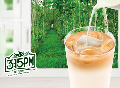 3:15pm Milk Tea - Classic Series Authentic Bubble Tea (10 teabags, Rose Fruity Milk, 10)