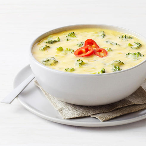 38 Augason Farms Cheesy Broccoli Soup Mix Can, Emergency Food Supply, Everyday Meals, Servings