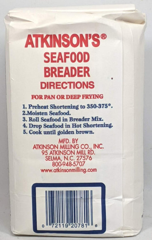 Generic 2-2 Lb. All Purpose Seafood Breader Enriched & Seasoned Just Right For Frying All Kinds of Seafood Bags