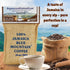 100% 8oz Pack, JamaicanCoffeeClub Blue Mountain Whole Bean Coffee, WB Jamaican Roasted Beans, Smooth Rich Flavor