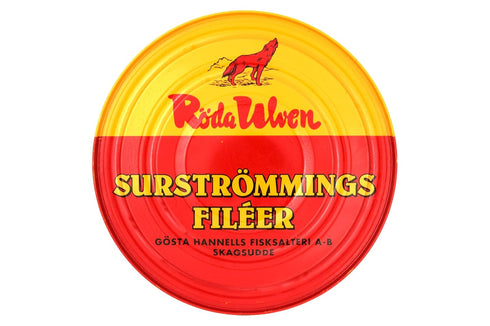 Best Natural by NJTrading Surstroemming Fillets - Fermented Herring Fillets in Traditional Tin