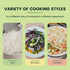 16 Packs Hethstia Konjac Noodle Soup Cups, Instant Shirataki Noodles Rice, Low-Carb, Low-Calorie, Keto & Vegan