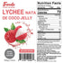 400 400g Fanale Coconut Jelly Topping nata de coco for Bubble Tea g | Lychee Jelly | for Boba Tea, Smoothies, Slushes