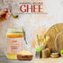 Indicow A2 (500ml (16.91oz), A2 a2 Desi Cow Ghee, Clarified Butter | Grass Fed Cows | Kankrej Cow Ghee) | Keto