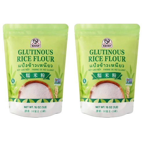 52USA Glutinous Rice Flour 32 Ounce (Basic), 2 Pound (Pack of 2),