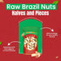 1 (16oz) Raw Brazil Nuts - Pound, - Natural, Unsalted, Shelled, No Preservatives, Kosher Certified - Natural, Fresh
