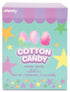 iscream Fruity Favorites Cotton Candy Floss Sugar Assortment in Purple Grape, Blue Raspberry and Pink Strawberry