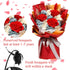 Jtoder Forever Flowers for Delivery, Preserved Flower Bouquets, Long Lasting Red Roses, Gifts Bouquet for Mother Wife
