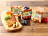 3-Pack (3) 6 oz Carr Valley Bread Cheese Collection | Original, Pizza & Garlic | Pieces | Authentic Wisconsin Heat