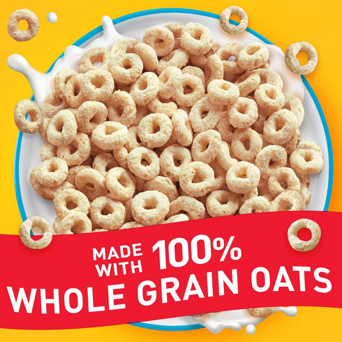 10.9 oz Frosted Lemon Cheerios Cereal, Gluten Free Cereal With Whole Grain Oats, Limited Edition