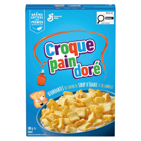 General Mills 380 French Toast Crunch Cereal grams - Imported from Canada