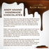 (1lb) ANDY ANAND CHOCOLATIER Chocolatier Dark Chocolate Covered California Ginger - No Artificial Additives, Luxurious