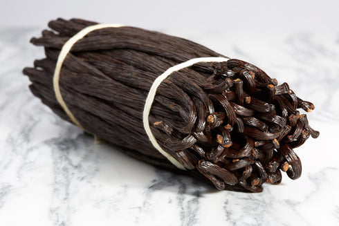 25 5-7" inches Grade B Vanilla Beans - Whole Vanilla beans, ideal for making vanilla extract